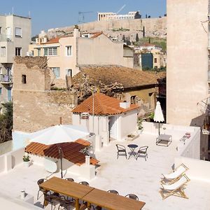 Acropolis Heights At The Foot Of The Parthenon