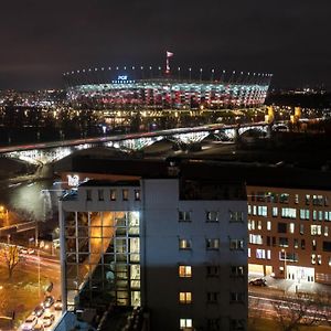 Apartment River Front, Great View From 14Th Floor, Next To Pge Narodowy Stadium, Torwar - By Warsawskyline Apartments