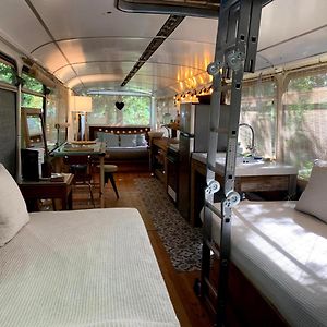 Magic Roof Top Bus With Big Bath In The Tree Forest!