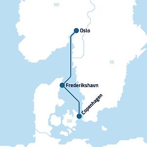 Dfds Ferry - Copenhagen To Oslo