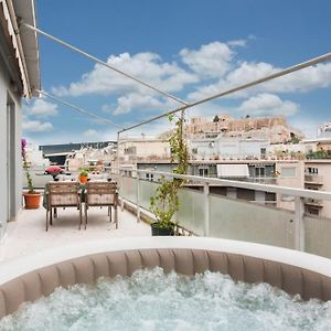 Lovely Apt W/Heated Jacuzzi &Full Acropolis View