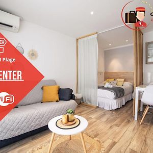 Cosy Center - Rue d'antibes - 200m plage- Clim - wifi - Unique