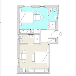 Appartement à 2 Chambres à Coucher