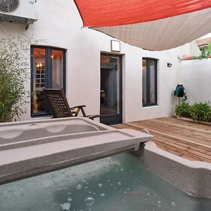Melina - jacuzzi - maison avec cour climatisée proche cité médiéval