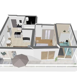 Appartement à 2 Chambres à Coucher