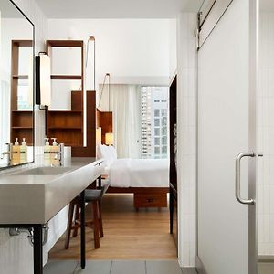 Chambre Lit Queen-Size d'Angle
