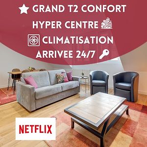 Appartement Confort, Hyper Centre A Tours, Climatisation