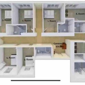 Xuba Apartmentrooms I Wien Messe Prater I Kuechenzeile