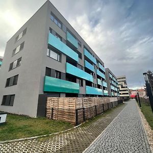 White Pearl Studio With Parking In Holesovice