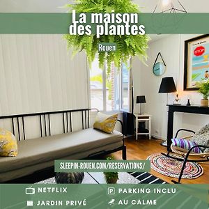 La Maison Des Plantes, Charmante, Atypique Et Cosy Pour 4 Personnes Avec Parking Et Jardin