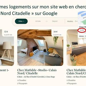 Chez Mathilde-Appartement 2-Calais Nord /Citadelle