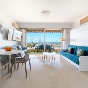 La Grande Palmeraie - Spacieux Studio Avec Vue Mer, Terrasse, Port De Garavan