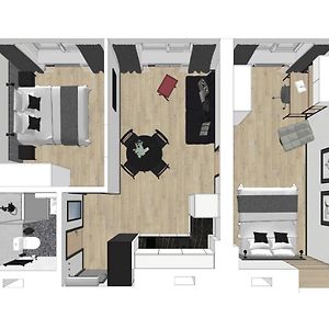 Appartement à 2 Chambres à Coucher