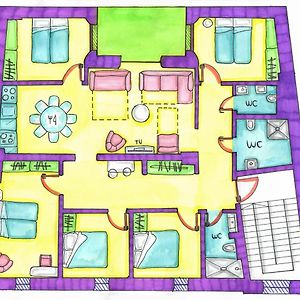 Appartement à 5 Chambres à Coucher