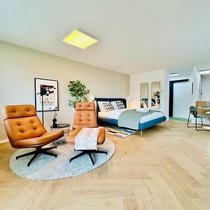 Modern City Studio With Balcony