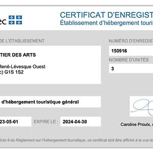 Gite du Quartier des Arts
