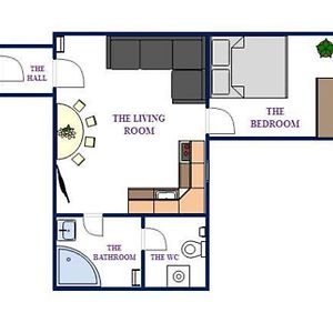 Appartement à 1 Chambre à Coucher