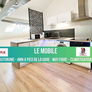 Très bel appartement climatisé situé à coté de la gare et centre ville