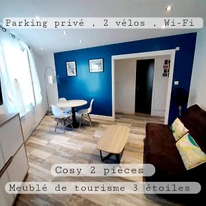 Cosy T2, Parking fermé, 2 Vélos, Wi-Fi