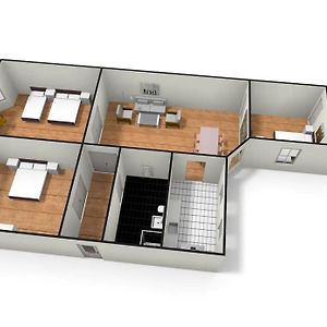 Appartement à 3 Chambres à Coucher