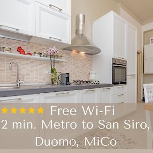 2 Bedroom Apartment - Buzzi Hospital, Sempione, Mico, 100Mt Metrom5