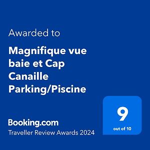 Magnifique vue baie et Cap Canaille Parking/Piscine