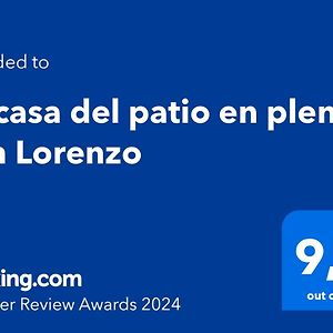 La Casa Del Patio En Pleno San Lorenzo
