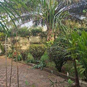 Tout confort avec jardin entrée Bastos