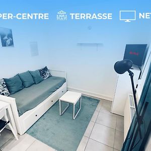 Studio Lille Style Avec Wifi, Terrasse, Proche Gares