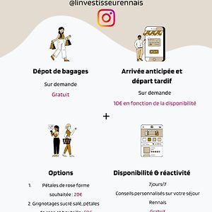 Le Boheme Chic - Gare Sud Rennes