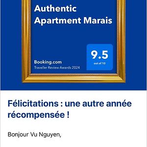 Authentic Apartment Marais