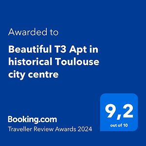 Beautiful T3 Apt In Historical Toulouse City Centre