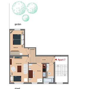 Appartement à 2 Chambres à Coucher