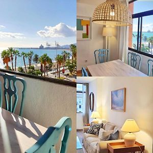 Panoramic Views To The Sea In Malaga