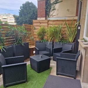 Spacieux appartement en centre ville avec terrasse