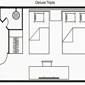 Chambre Triple de Luxe