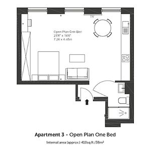 Appartement Studio
