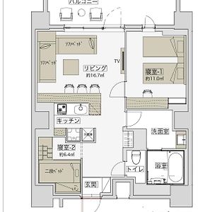 Suite à 1 Chambre à Coucher
