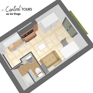 Appartement à 1 Chambre à Coucher