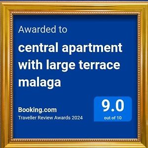Central Apartment With Large Terrace Malaga