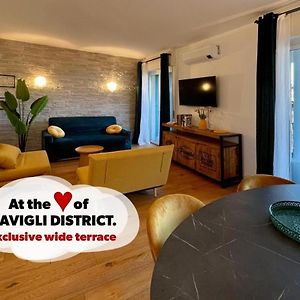 Navigli-Darsena Terrazza Esclusiva Sulla Citta