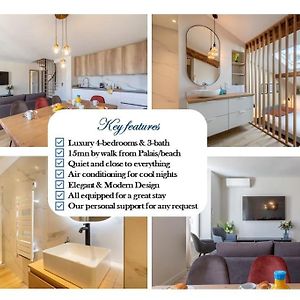 Appartement Luxe à 4 Chambres à Coucher