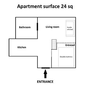 Appartement Studio