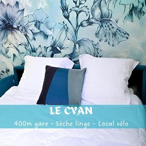 Le Cyan, studio 4min gare et centre ville, local vélo