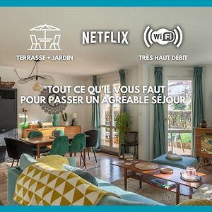 T3 Calme - Ideal Famille & Pros - Parking - Jardin - Wifi - Netflix