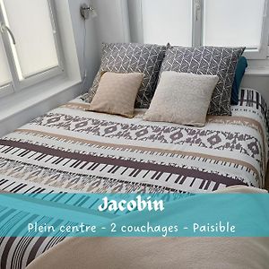 Jacobin-Centre Ville-Paisible-2 Couchages