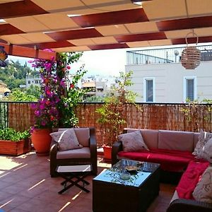 Cozy Apartment In Acropolis With Roof Garden