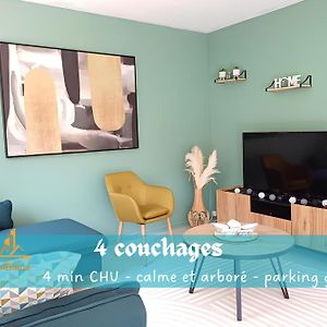 Proche Chu - 4 Couchages - Parking Gratuit - Local Velo