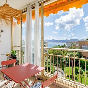 Cannes-Vue Mer Esterel-Balcon-Plage
