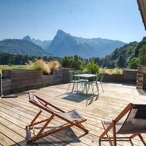 Duplex 2 Chambres Avec Grande Terrasse, Animaux Acceptes, A Samoens - Fr-1-642-77